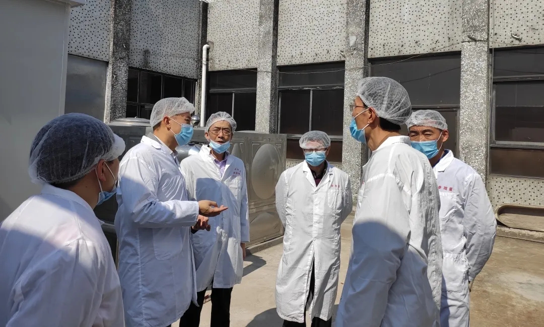 广州市生态情形局海珠区分局局长区劲邦一行到PP电子5金狮公司检查指导事情